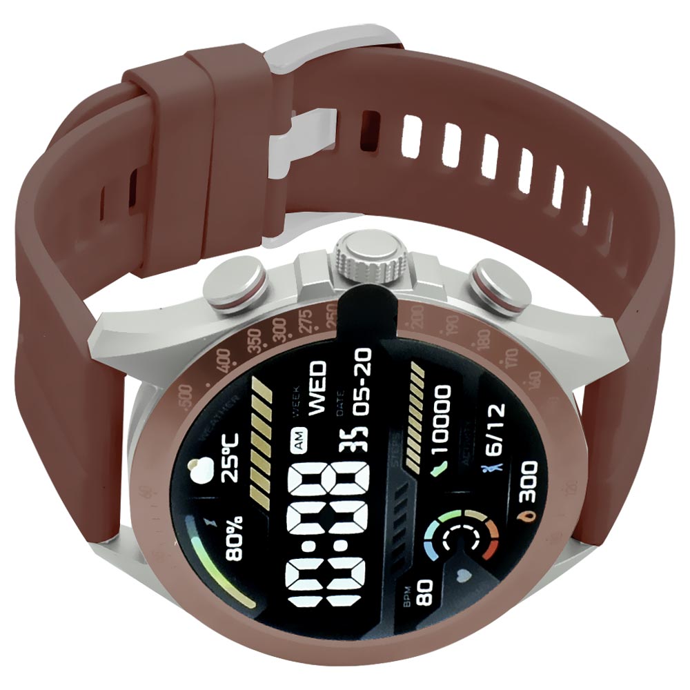 Relógio Smartwatch Haylou Solar Pro LS18 - Marrom