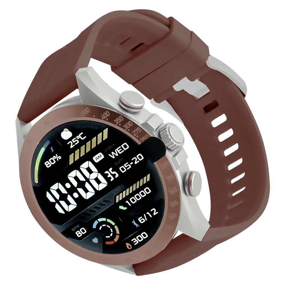 Relógio Smartwatch Haylou Solar Pro LS18 - Marrom