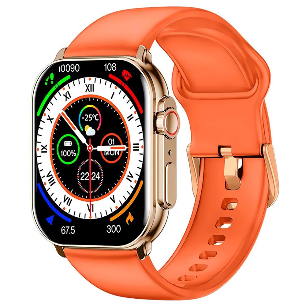 Relógio Smartwatch Imilab Imiki SF1 - Rose Gold / Orange