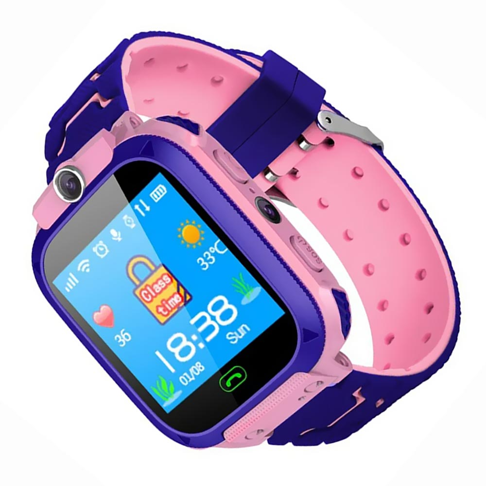 Relógio Smartwatch K12 Kids Rosa no Paraguai Visão Vip Informática