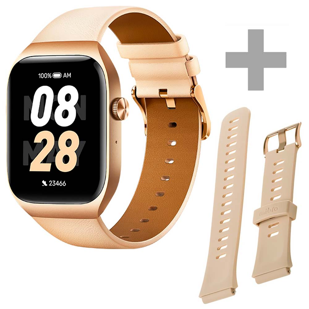 Relógio Smartwatch Mibro Watch T2 XPAW012 - Light Dourado