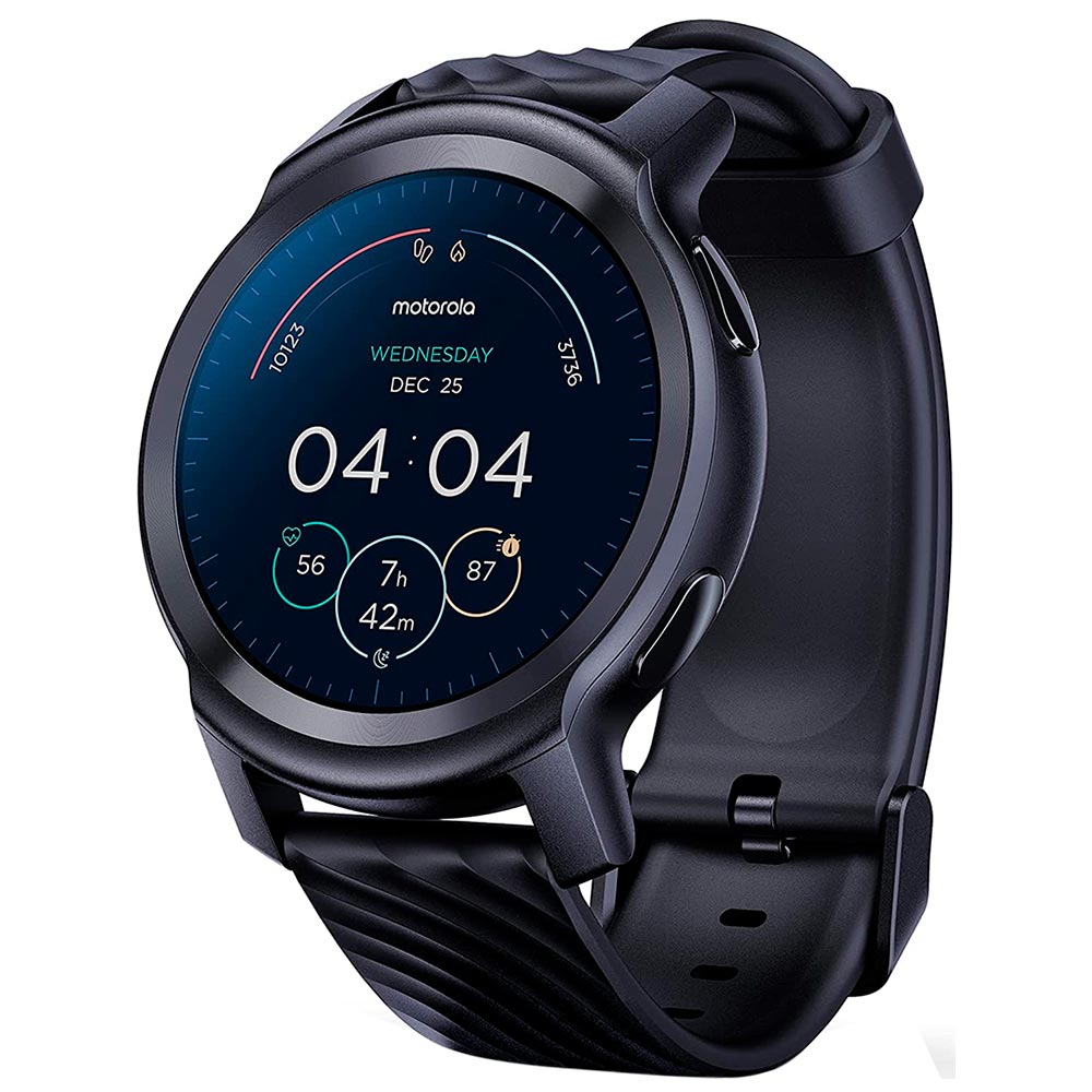 Relógio Smartwatch Motorola Moto Watch 100 - Phantom Preto (MOSWZ100-PB)