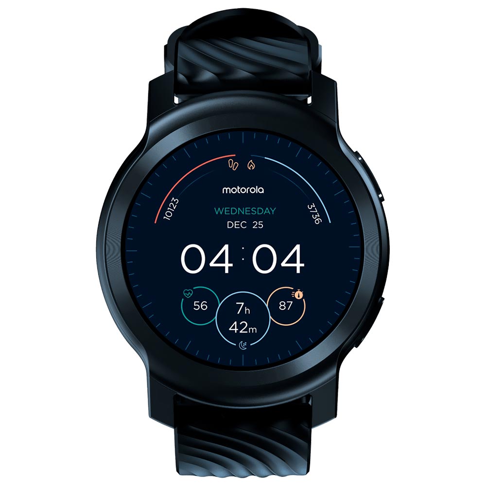 Relógio Smartwatch Motorola Moto Watch 100 - Phantom Preto (MOSWZ100-PB)