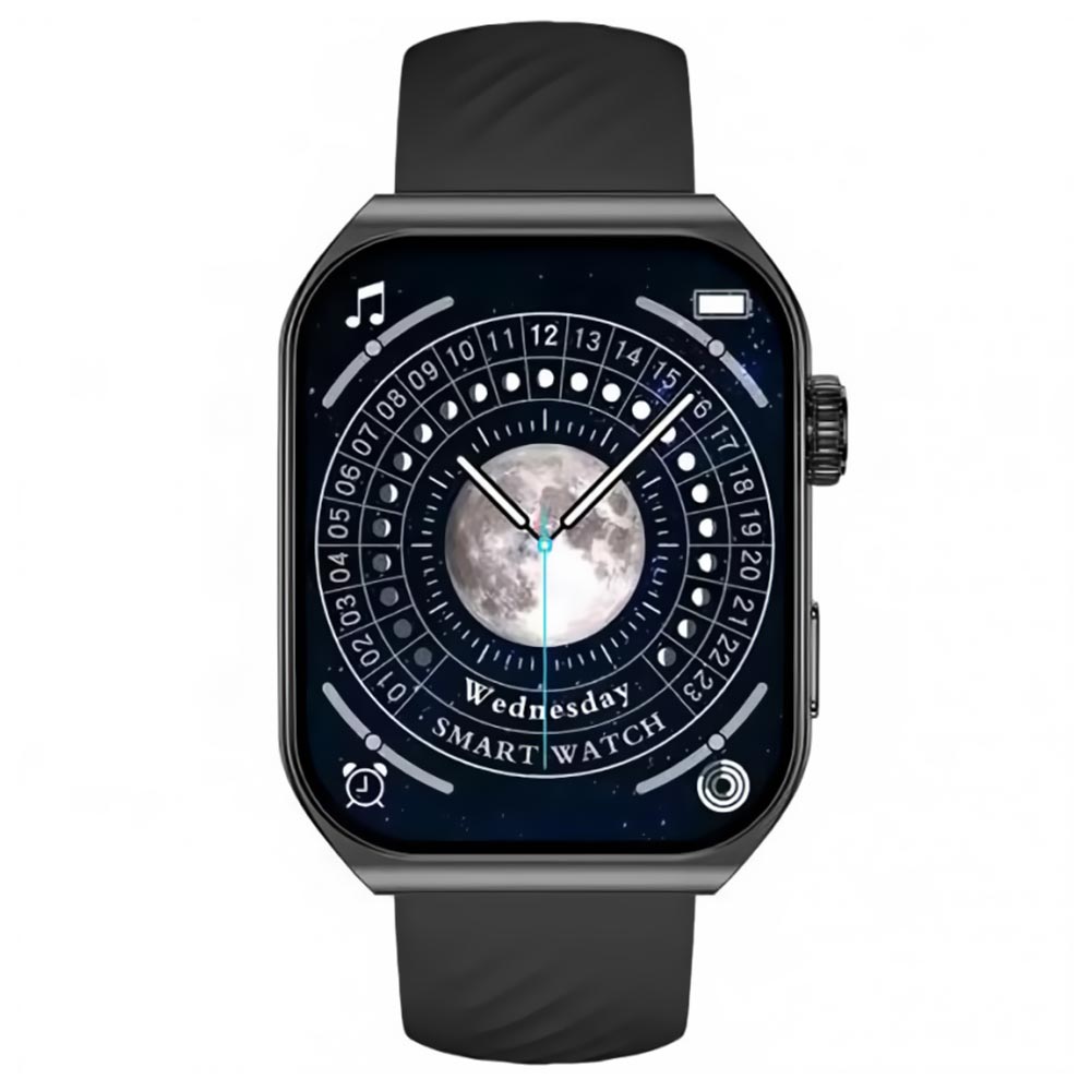 Relógio Smartwatch QCY Watch GS2 WA23S5A - Smoky Preto