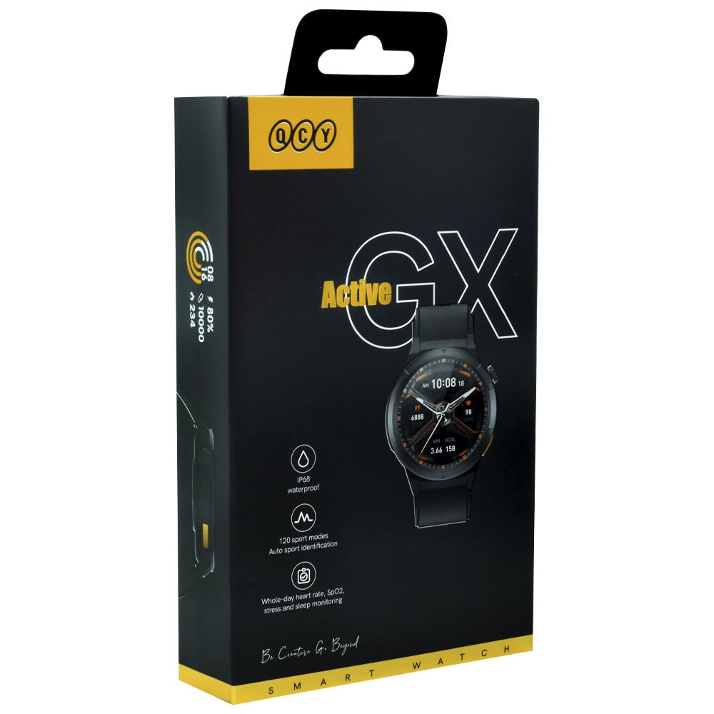 Relógio Smartwatch QCY Watch GX WA24S12A - Preto