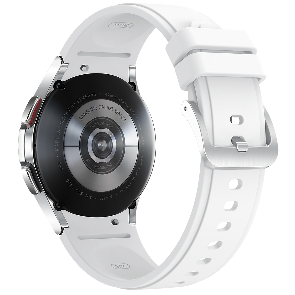 Relógio Smartwatch Samsung Galaxy Watch4 Classic SMR880 Prata no