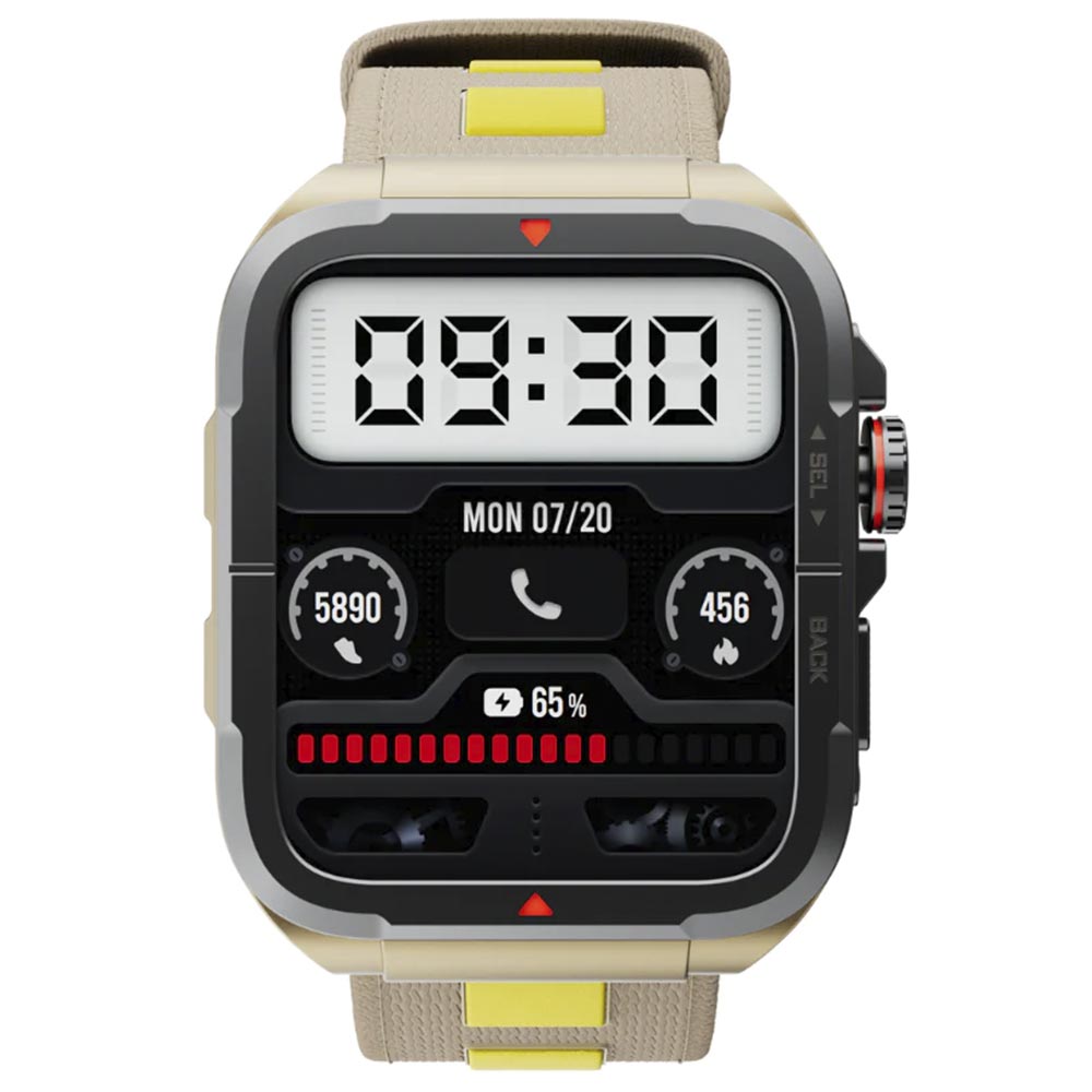 Relógio Smartwatch Udfine Watch GT - Amarelo