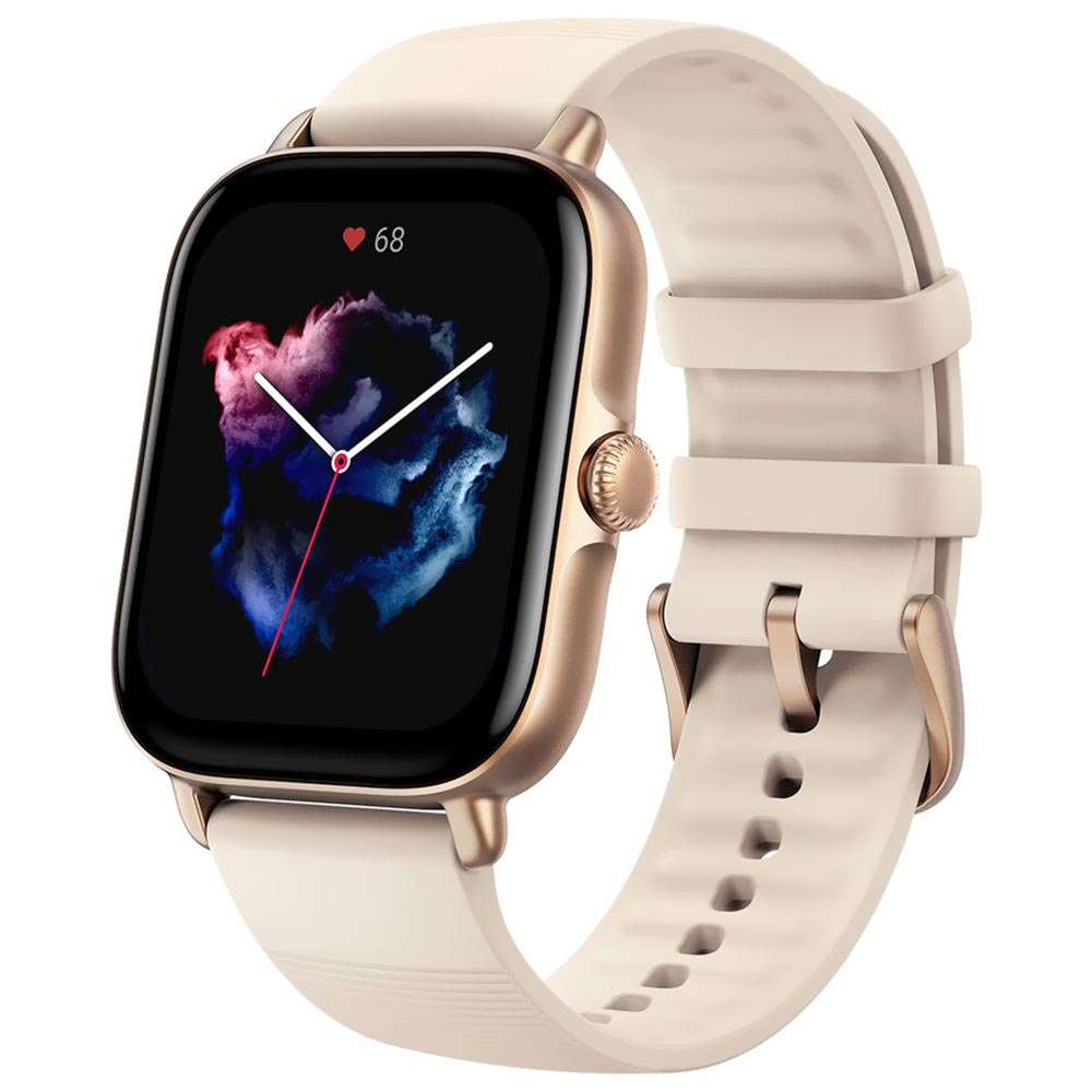 Relógio Smartwatch Xiaomi Amazfit GTS 3 A2035 - Ivory Branco 