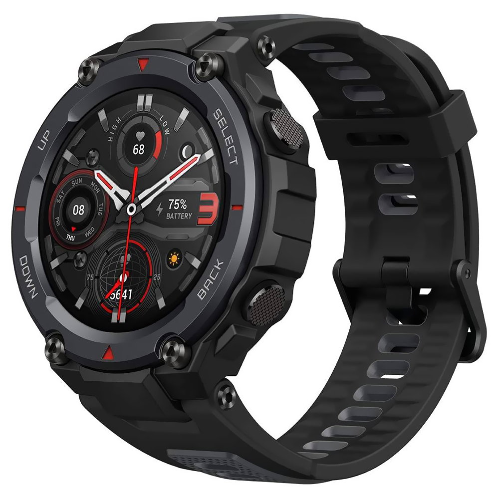 Relógio Smartwatch Xiaomi Amazfit T-Rex Pro A2013 - Meteorite Preto