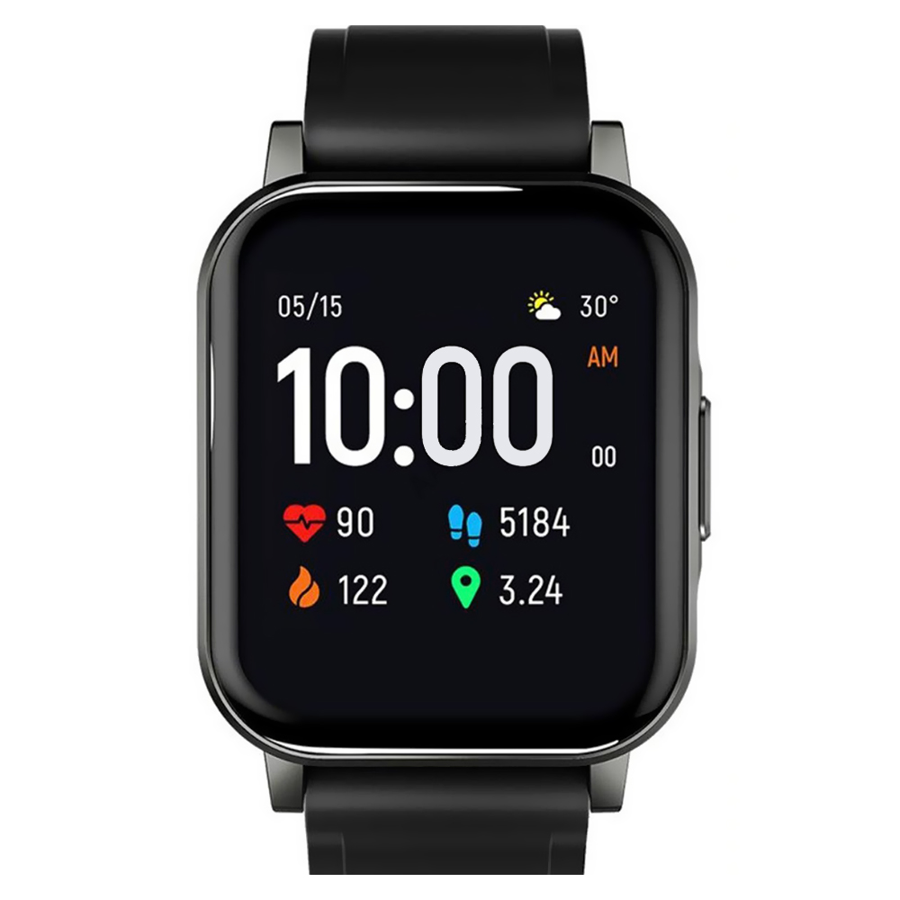 Relógio Smartwatch Xiaomi, Haylou Solar LS05, Bluetooth, Black