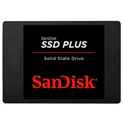 SSD 2.5 2TB SANDISK PLUS SATA 3 2.5" SDSSDA-2T00-G28 545/515 MB/s