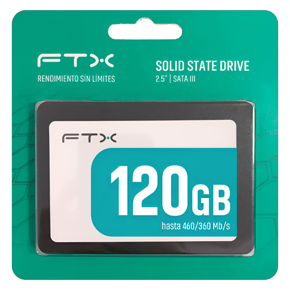SSD FTX 120GB 2.5" SATA 3 - FTX-SSD 2.5 120G