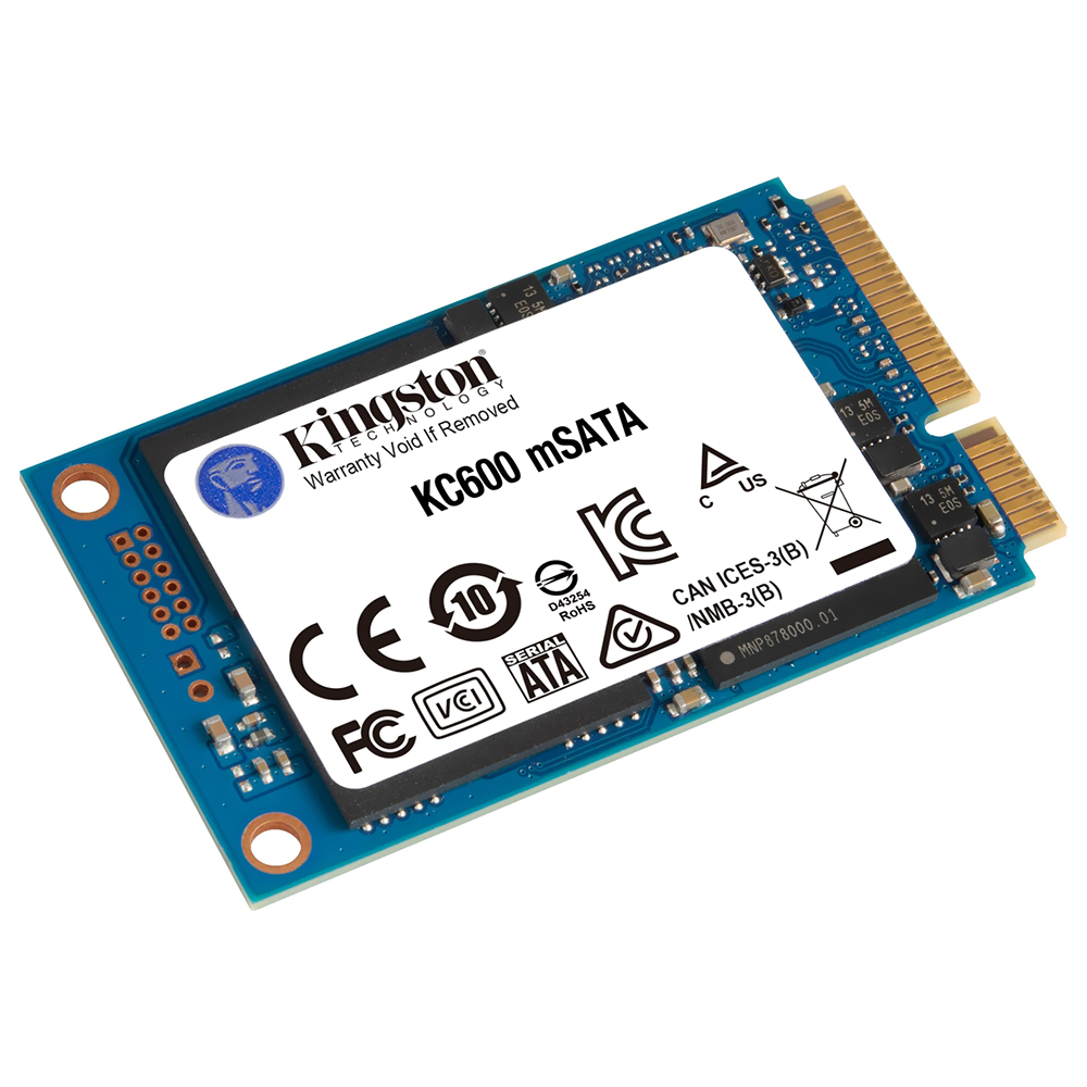 SSD Kingston 256GB MSATA 3 2.5" - SKC600MS/256G