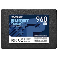 SSD Patriot 960GB Burst Elite 2.5" SATA 3 - PBE960GS25SSDR
