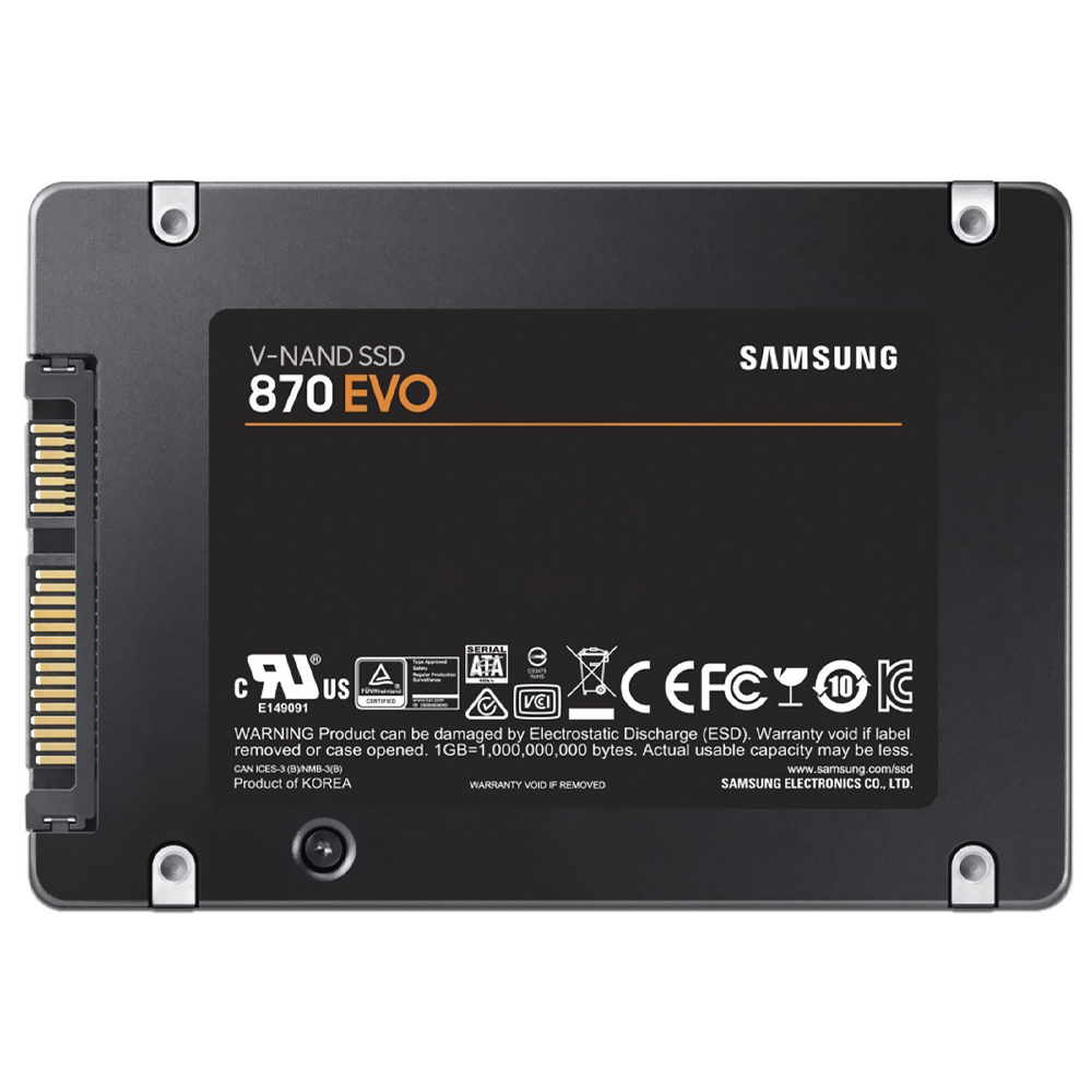 SSD Samsung 1TB 870 Evo 2.5" SATA - MZ-77E1T0E