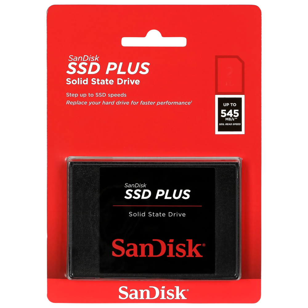 SSD SanDisk 1TB Plus 2.5" SATA 3 - SDSSDA-1T00-G28