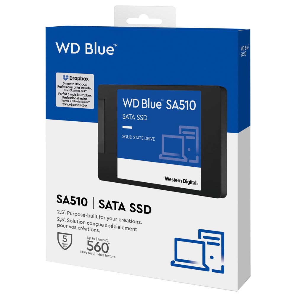 SSD Western Digital 2TB Blue SA510 2.5" SATA 3 - WDS200T3B0A