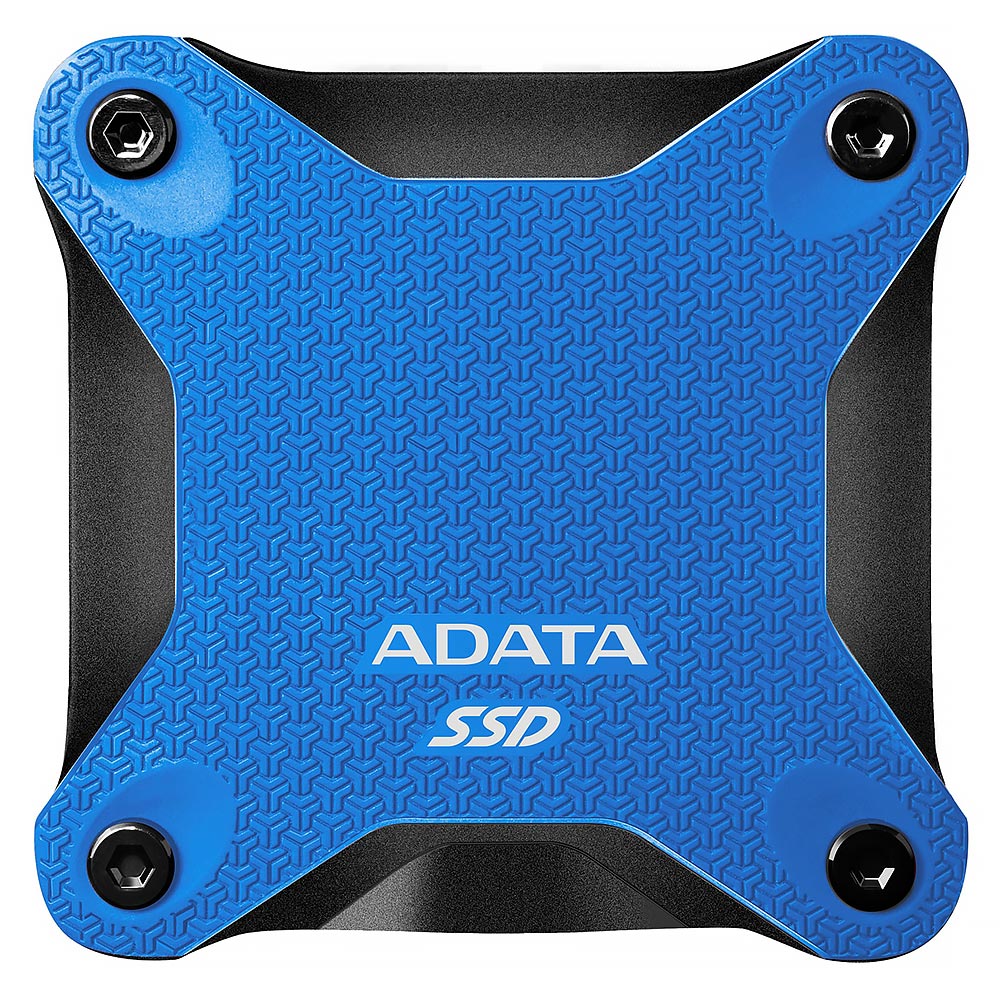 SSD Externo ADATA 480GB SD600Q Durable - Azul (ASD600Q-480GU31-CBL)