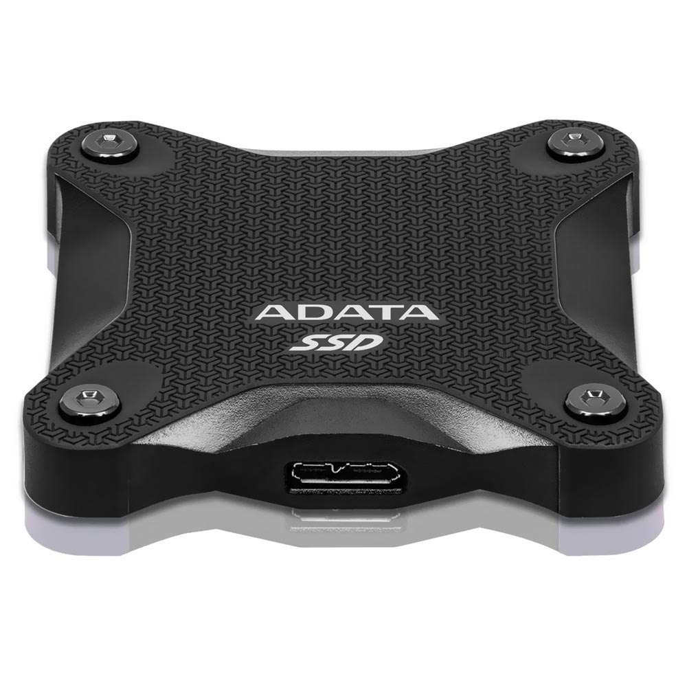 SSD Externo ADATA 960GB SD600Q Durable - Preto (ASD600Q-960GU31-CBK)