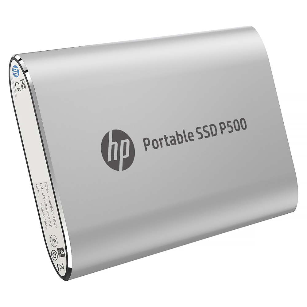 SSD Externo HP 120GB Portátil P500 - Prata (7PD48AA#ABC)