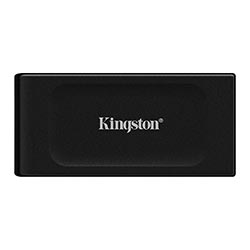 SSD Externo Kingston 1TB Portátil XS1000 - Preto / Prata (SXS1000/1000G)