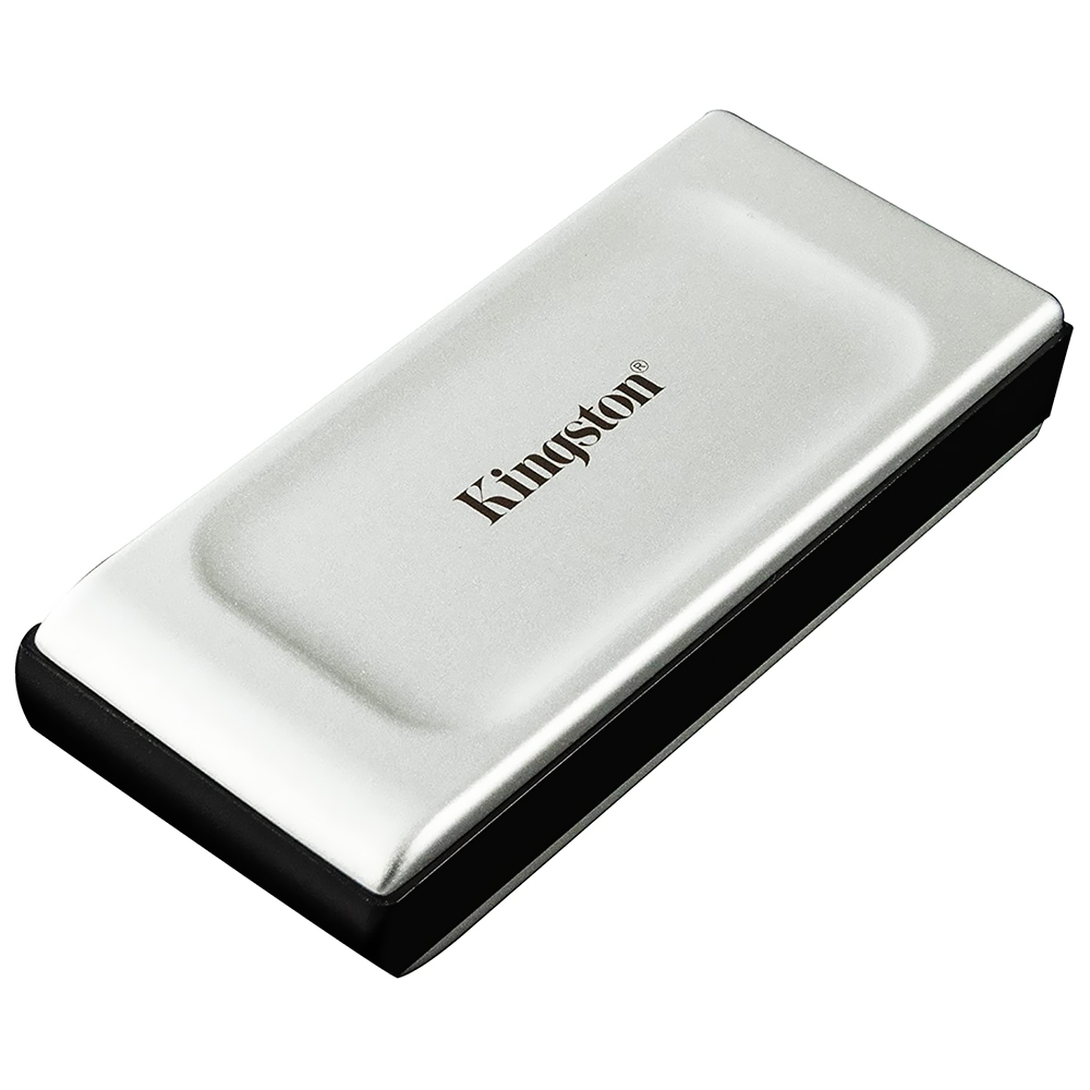 Kingston 外付けSSD 1TB XS2000 SSD Externo Kingston 1TB Portátil XS2000 - Prata / Preto