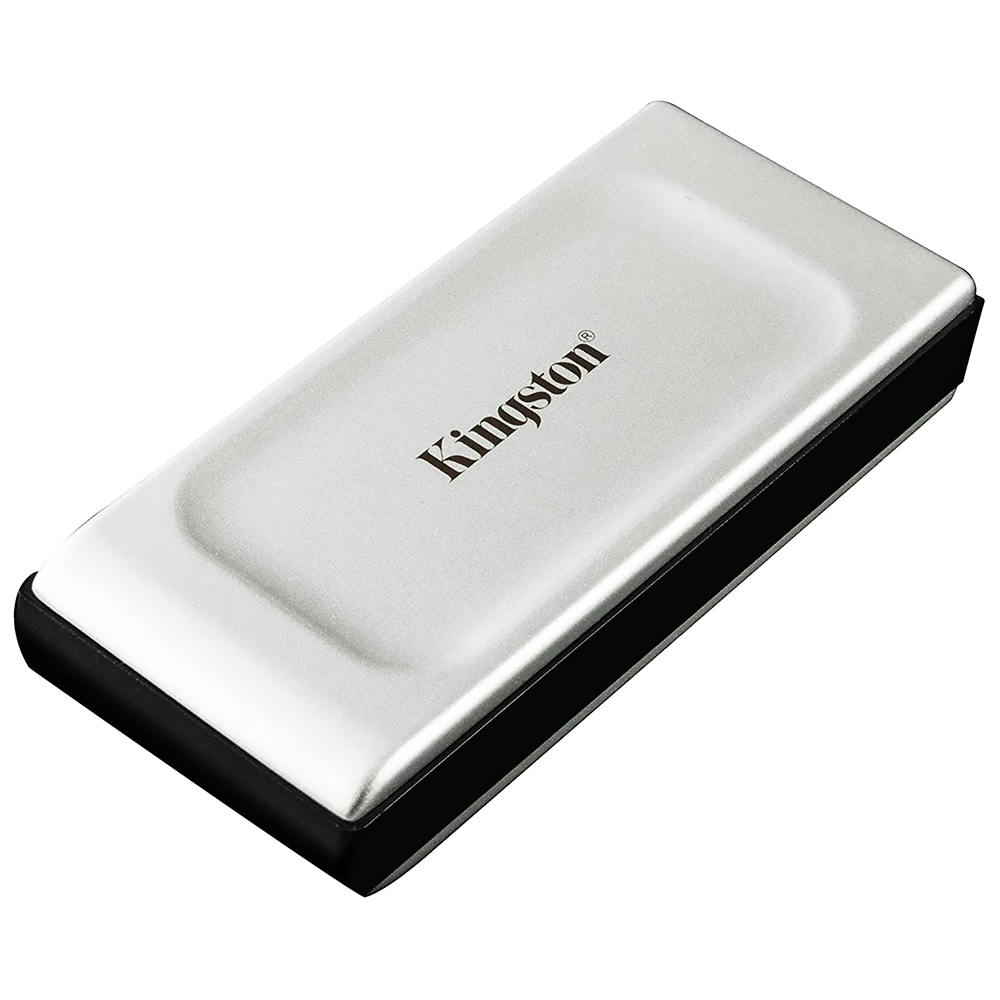 SSD Externo Kingston 2TB Portátil XS2000 - Prata / Preto (SXS2000/2000G)