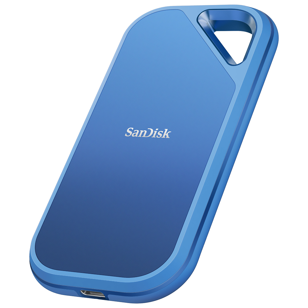 SSD Externo SanDisk 2TB Creator Pro Portátil / USB-C 3.2 - Azul (SDSSDE81C-2T00-G25)