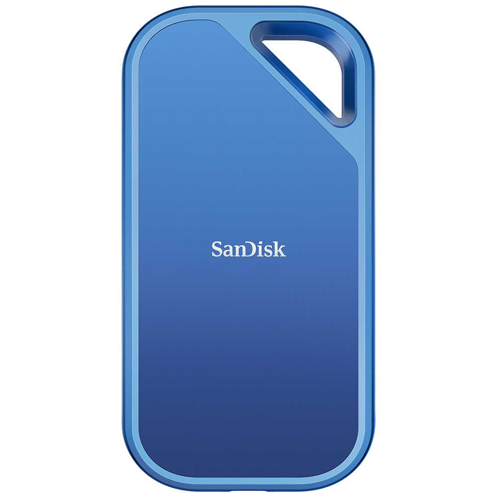 SSD Externo SanDisk 2TB Creator Pro Portátil / USB-C 3.2 - Azul (SDSSDE81C-2T00-G25)