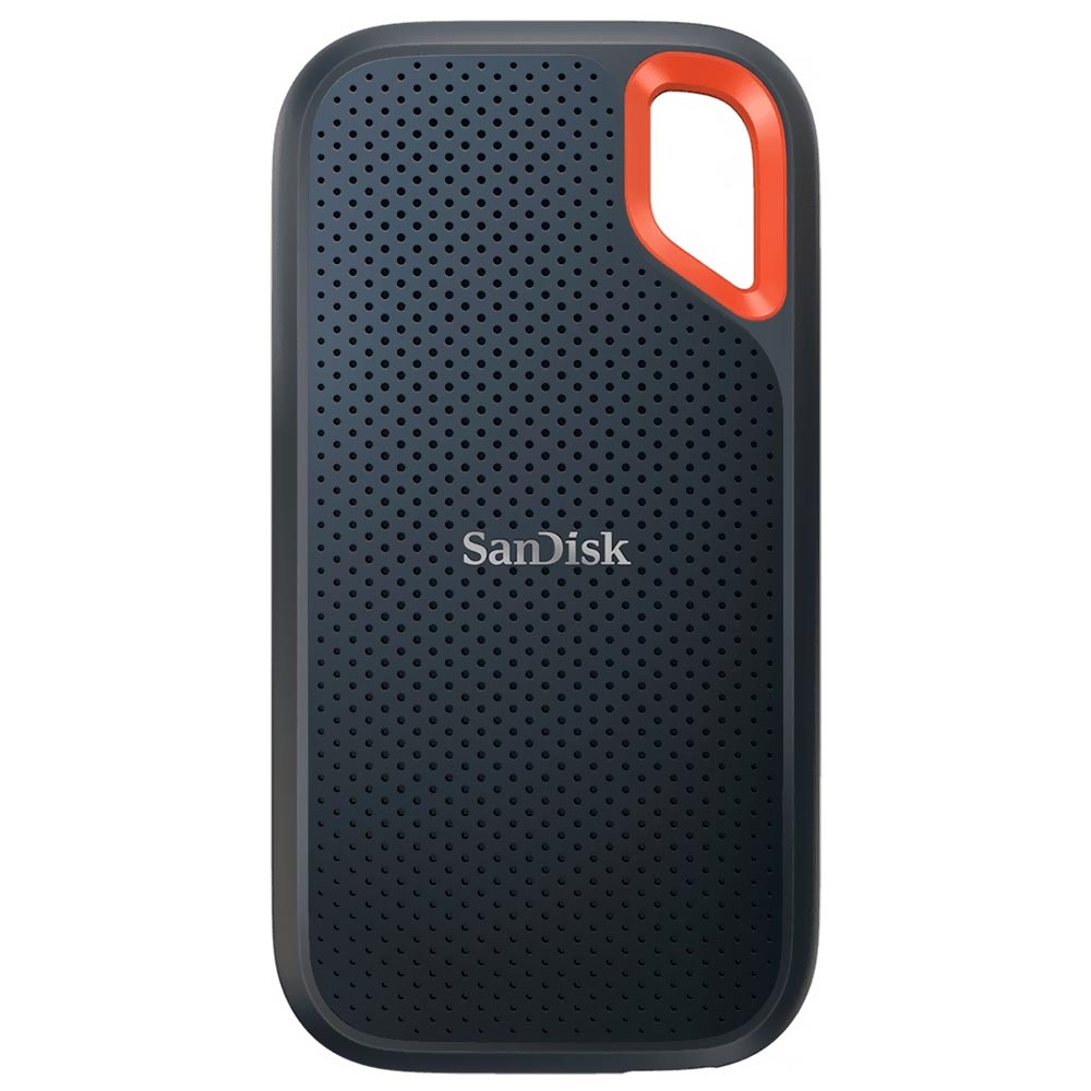 新品 SanDisk 外付SSD 4TB SDSSDE61-4T00-G25 SSD Externo SanDisk 4TB Portátil Extreme - Preto (SDSSDE61-4T00