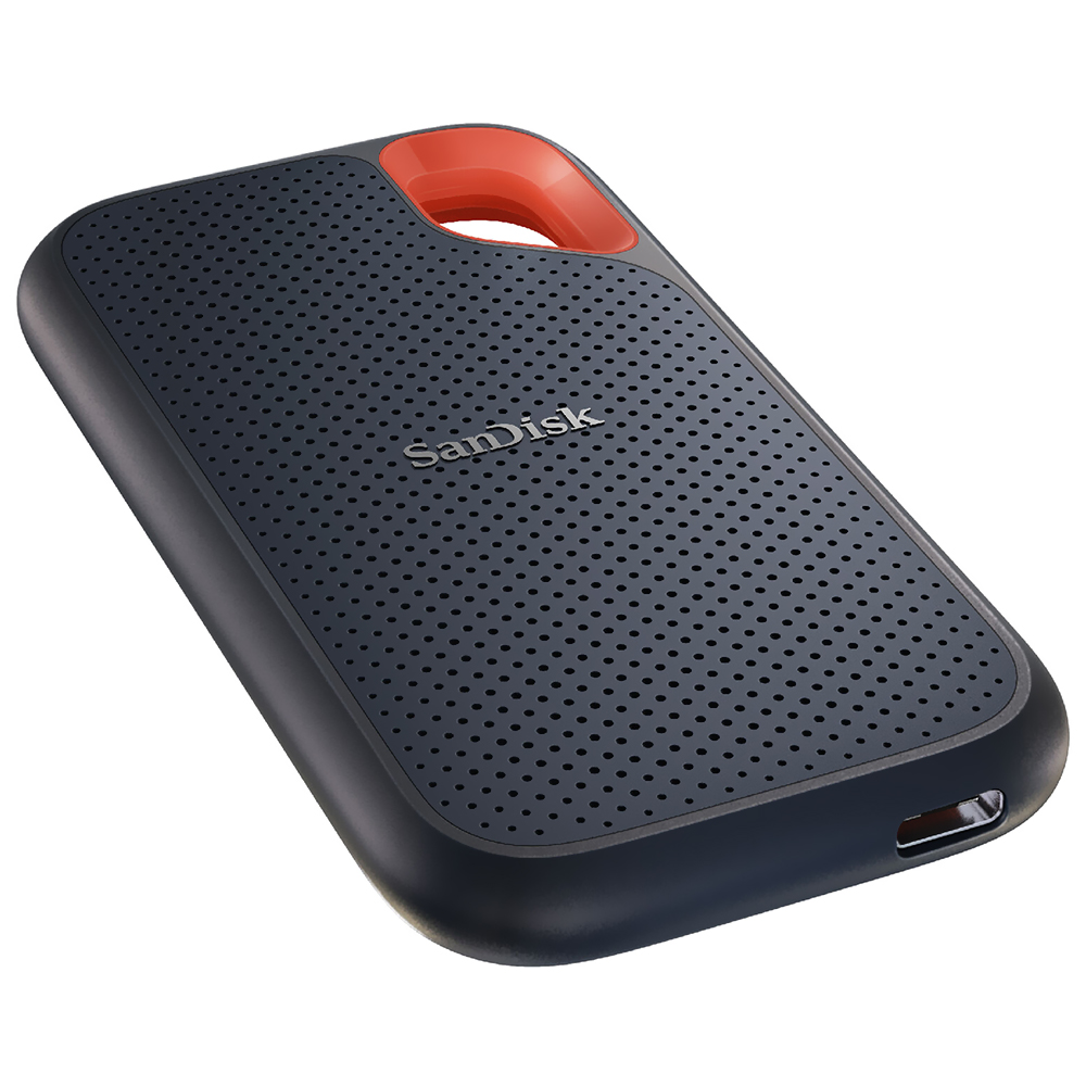 SSD Externo SanDisk 8TB Extreme Portátil / USB-C 3.2 - Preto (SDSSDE61-8T00-G25)