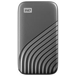 SSD Externo Western Digital 500GB Portátil WD My Passport / USB-C - Cinza (WDBAGF5000AGY-WESN)