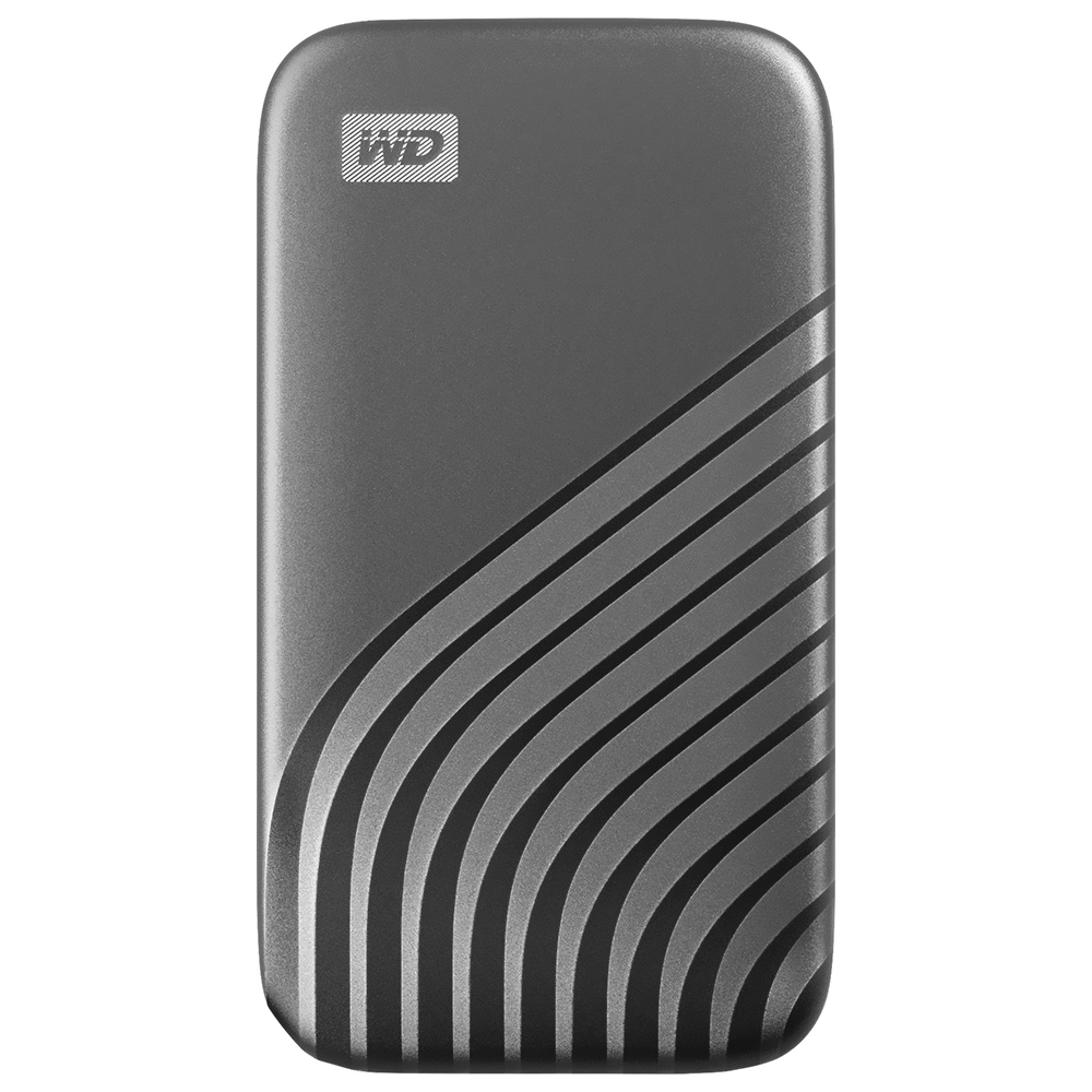 SSD Externo Western Digital 500GB Portátil WD My Passport / USB-C - Cinza (WDBAGF5000AGY-WESN)