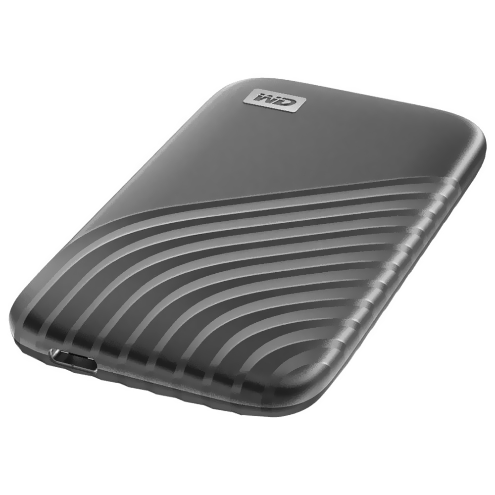 SSD Externo Western Digital 500GB Portátil WD My Passport / USB-C - Cinza (WDBAGF5000AGY-WESN)