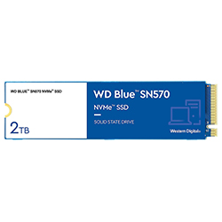 HD SSD Western Digital 2TB M.2 Blue SN570 NVMe - WDS200T3B0C