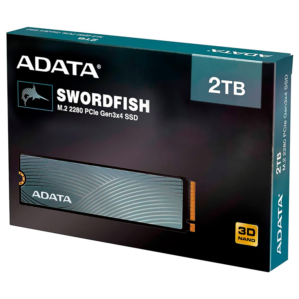 SSD ADATA M.2 2TB Swordfish NVMe - ASWORDFISH-2T-C