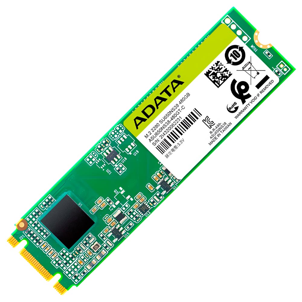 SSD ADATA M.2 480GB SU650 Ultimate SATA 3 - ASU650NS38-480GT-C