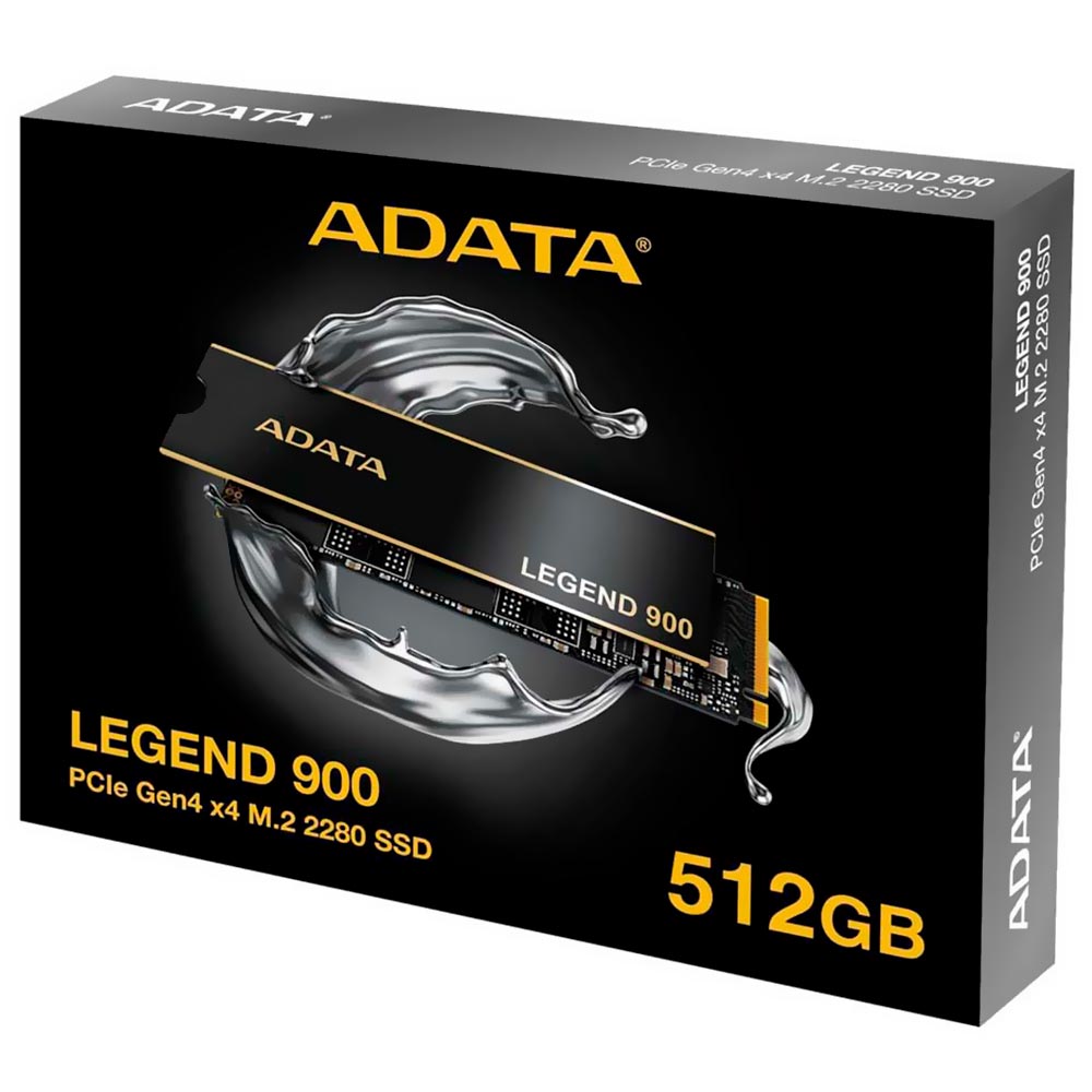 SSD ADATA M.2 512GB Legend 900 NVMe - SLEG-900-512GCS
