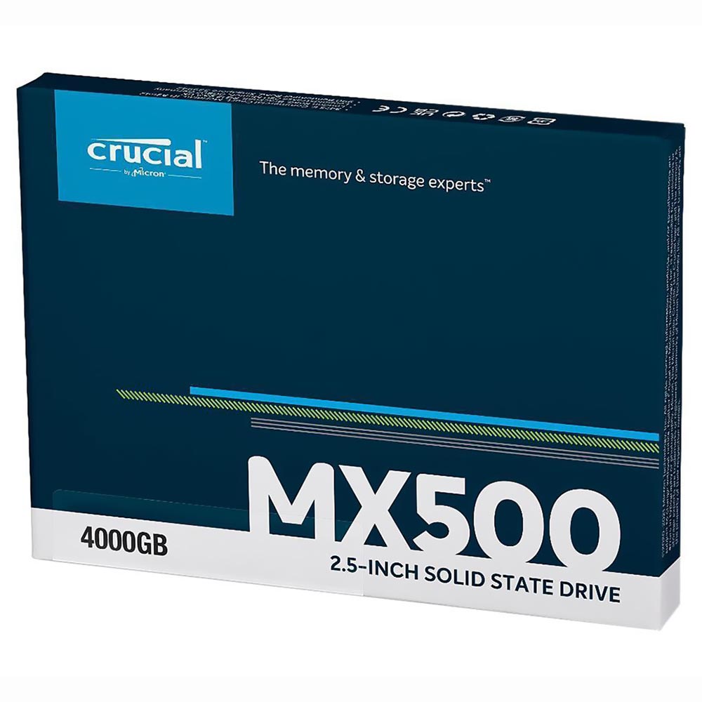 SSD Crucial 4TB MX500 2.5" SATA 3 - CT4000MX500SSD1
