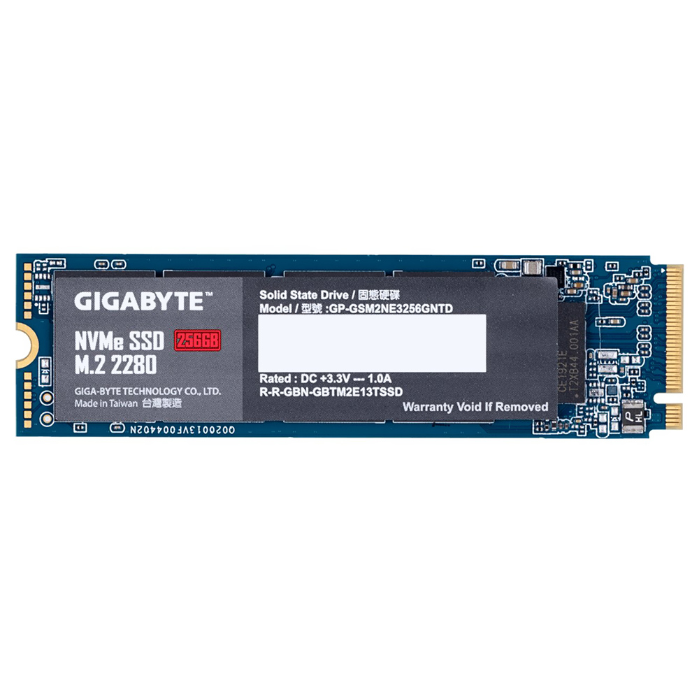 SSD Gigabyte M.2 256GB NVMe -  GP-GSM2NE3256GNTD