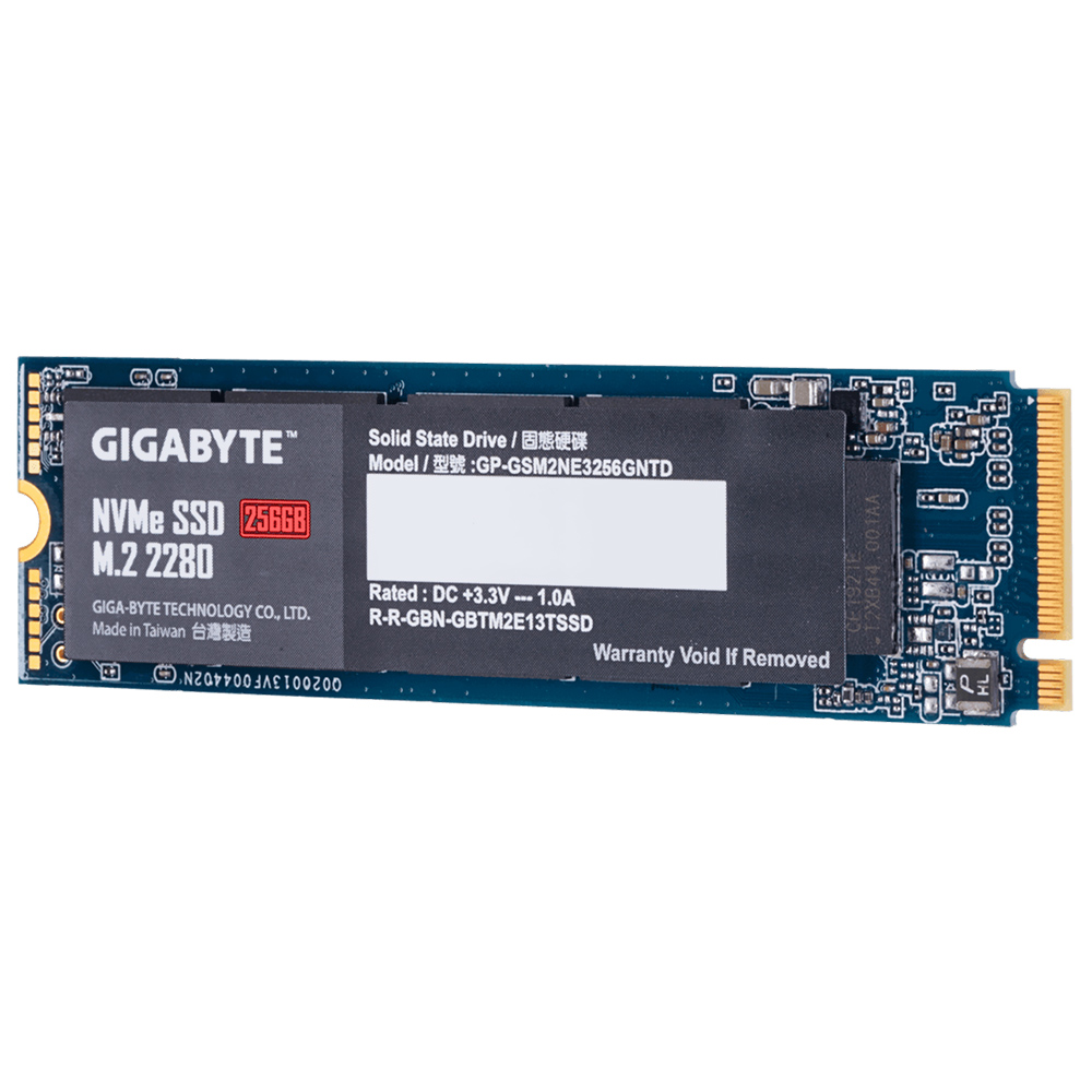 SSD Gigabyte M.2 256GB NVMe -  GP-GSM2NE3256GNTD