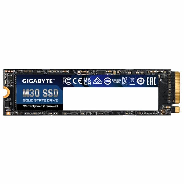 SSD Gigabyte M.2 512GB M30 NVMe - GP-GM30512G-G
