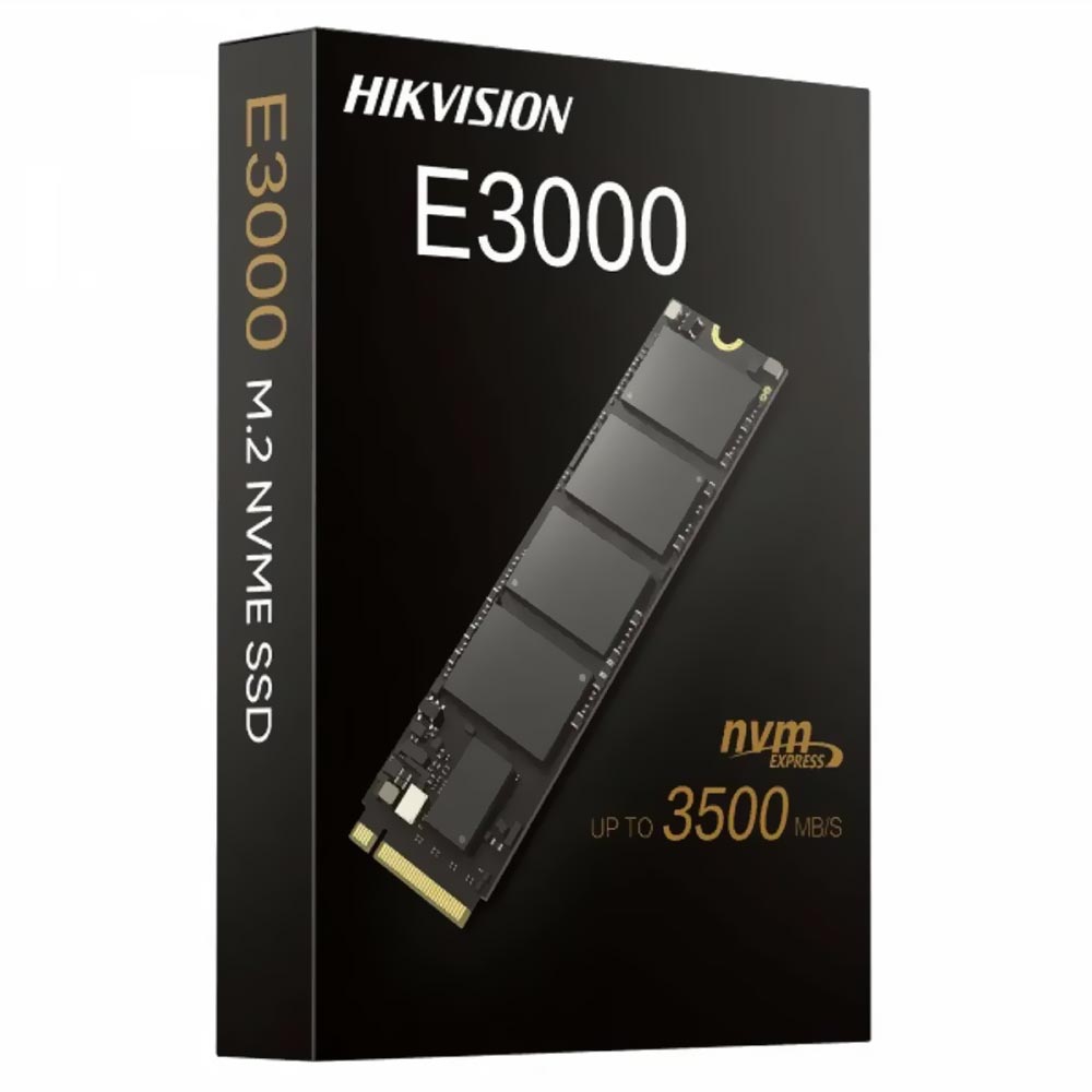 SSD Hikvision M.2 1TB E3000 NVMe - HS-SSD-E3000