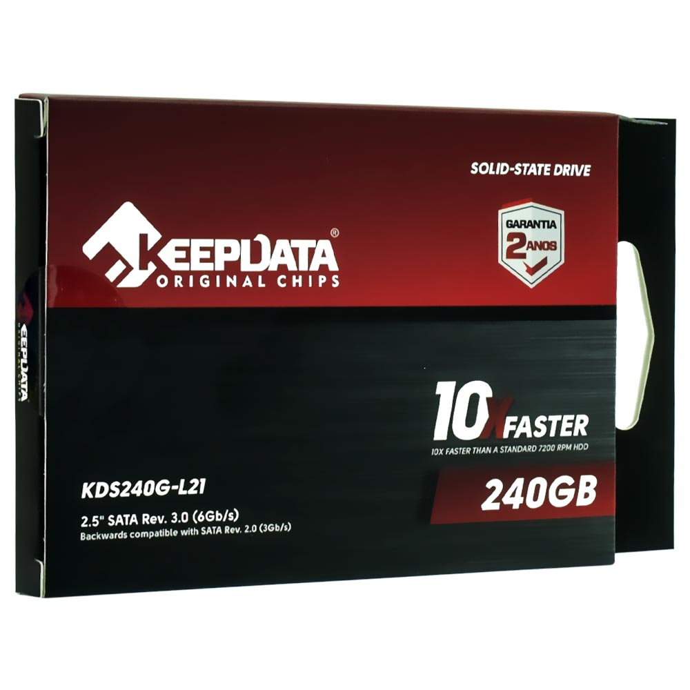 SSD Keepdata 240GB 2.5" SATA 3 - 10X KDS240G-L21