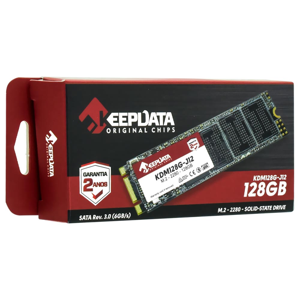 SSD Keepdata M.2 128GB SATA 3 - KDM128G-J12