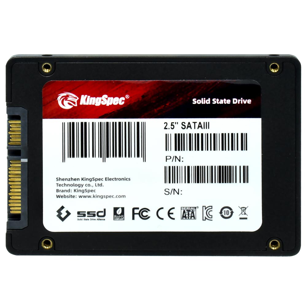 SSD Kingspec 128GB 2.5" SATA 3 - P3-128