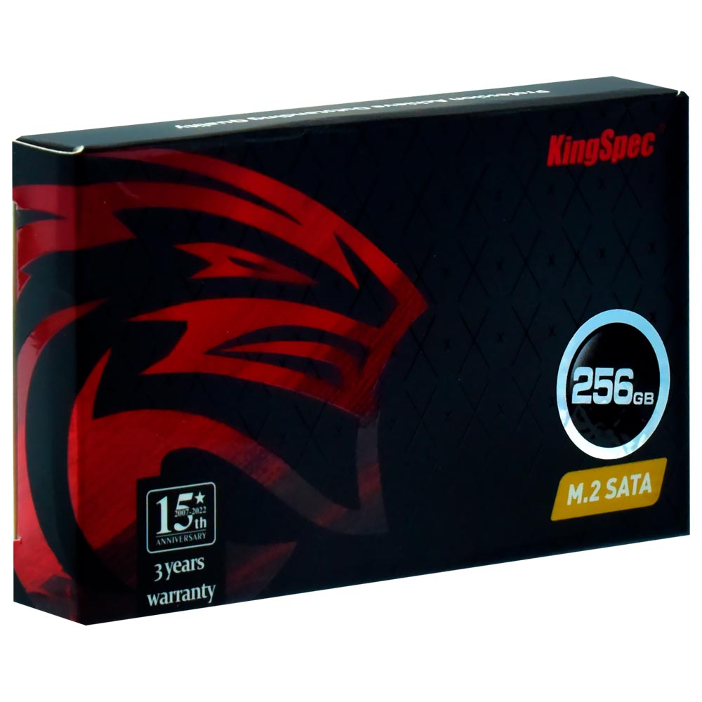 SSD Kingspec M.2 256GB SATA - NT-256 no Paraguai - Visão Vip ...