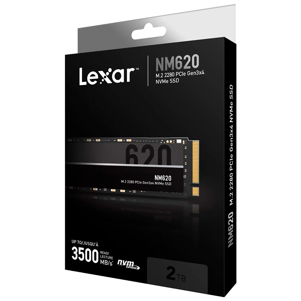 SSD Lexar M.2 2TB NM620 NVMe - LNM620X002T-RNNNU