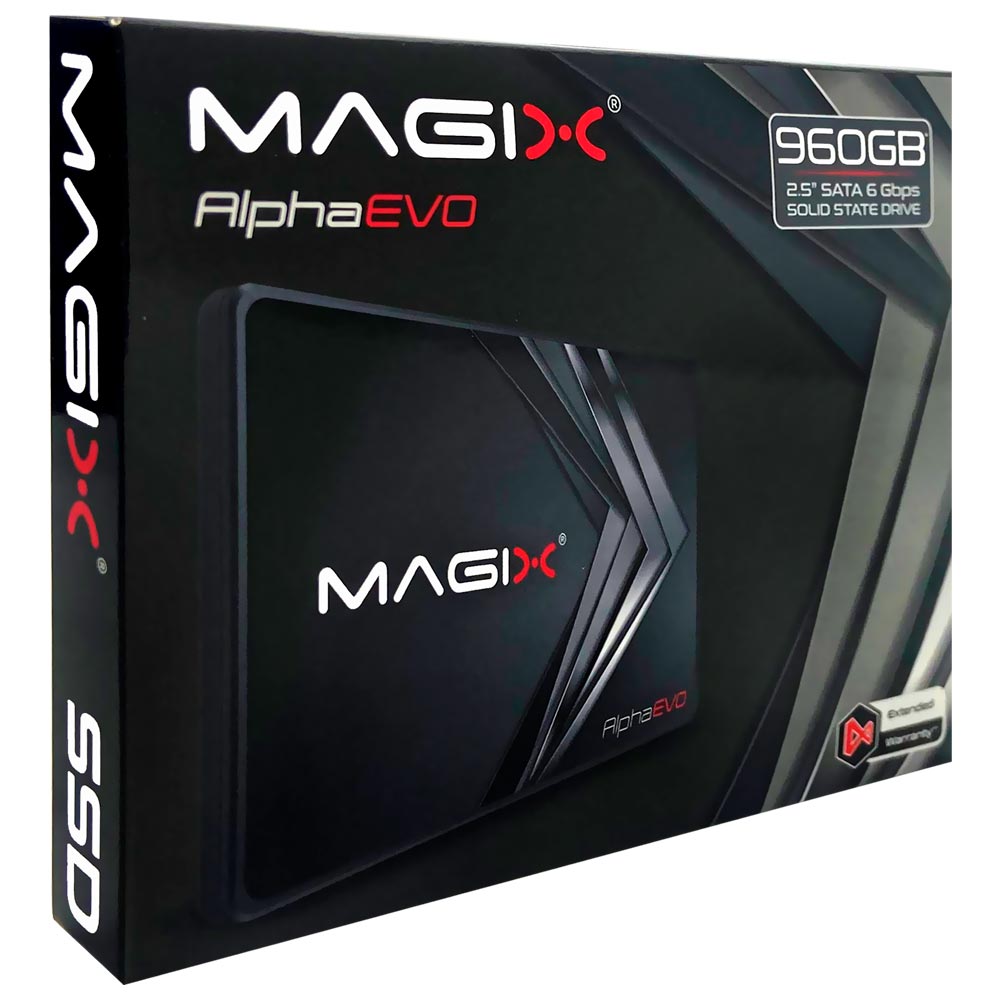 SSD Magix 960GB Alpha Evo 2.5" SATA 3 - ALPHAEVO960G