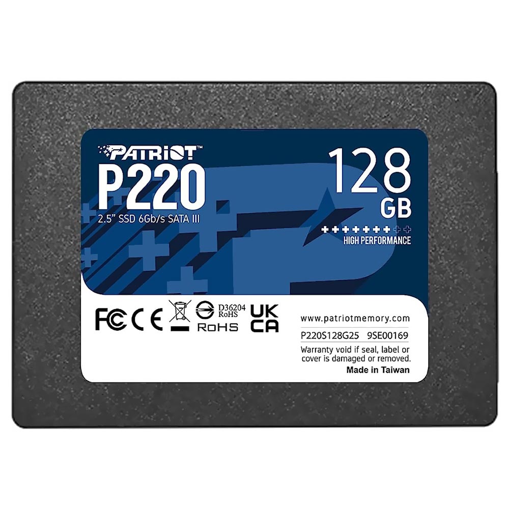 SSD Patriot 128GB P220 2.5" SATA 3 - P220S128G25